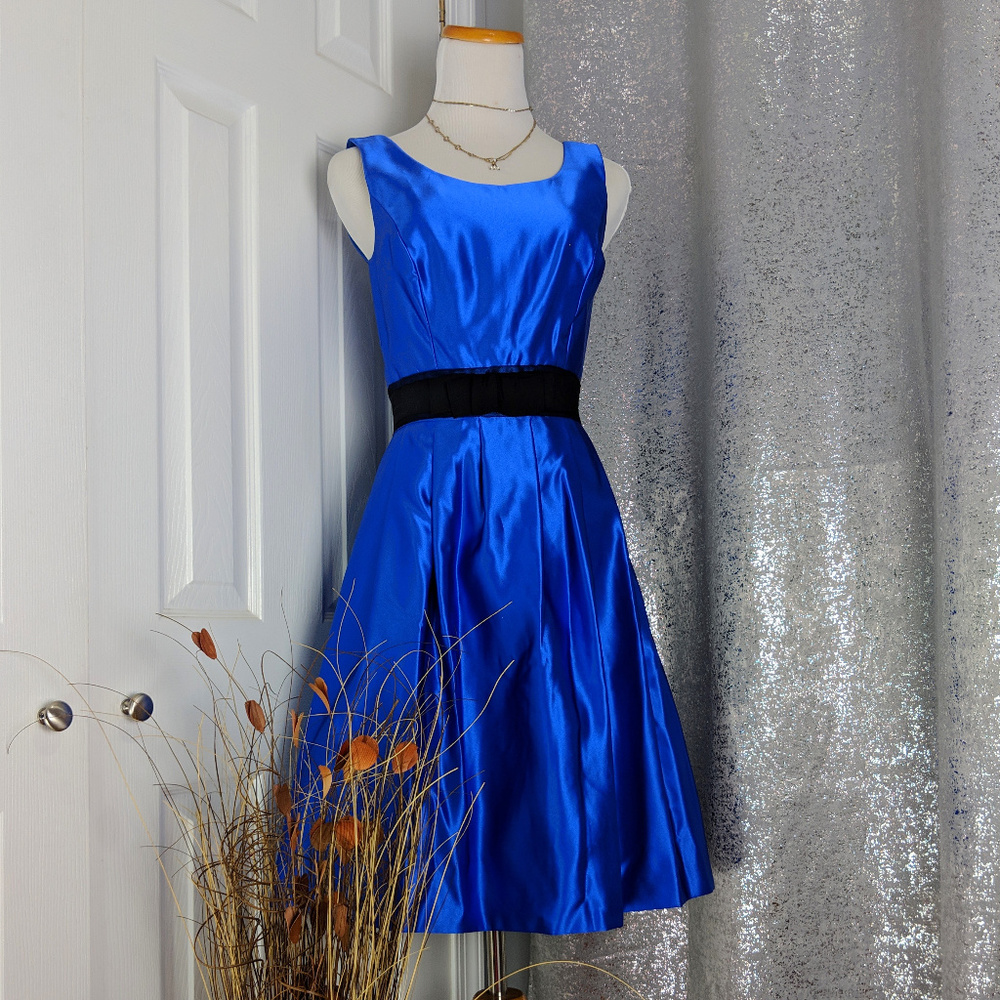 🆕 Max & Cleo Royal Cocktail Party Dress Sz 4